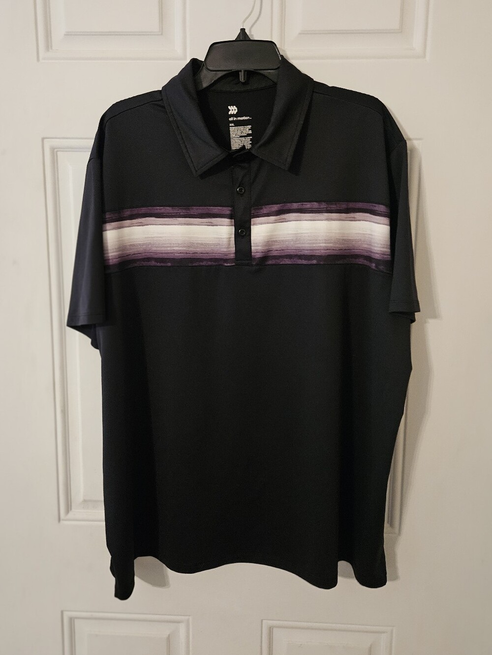 All In Motion Men's Moisture Wicken Polo Shirt